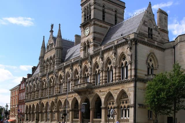 Northampton Registration Office holds its ceremonies at the Guildhall