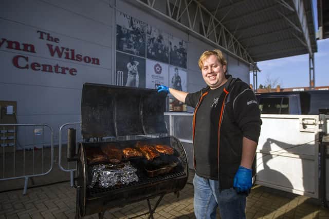Steve Mitchell from Broke n Bone BBQ. Pictured by Kirsty Edmonds.