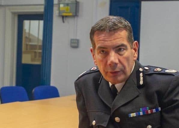 Northamptonshire's Chief Constable Nick Adderley