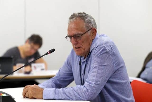 Lib Dem councillor Dennis Meredith has shared how he has been battling Covid-19 in hospital.