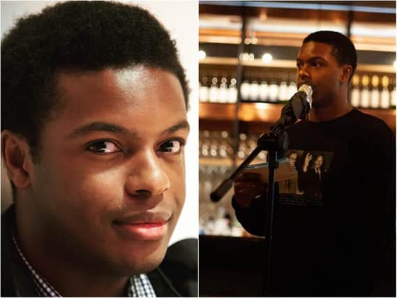 Tre Ventour has been named as Northampton's male role model. Photos by Louise Stoner (left) and Maryam Malek photography (right).