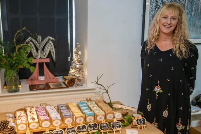 Ruth Coote started her soap business last year, but it really took off this year.