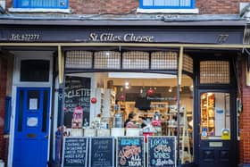St Giles' Cheese sits proudly in St Giles Street, where it's been nestled for 10 years. Pictures by Kirsty Edmonds.