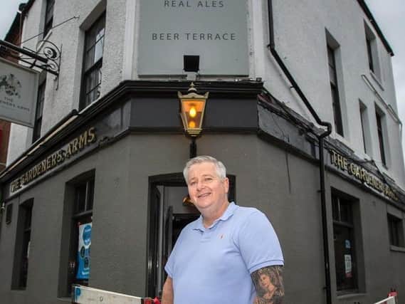 The Gardener's Arms landlord Paul Earwaker opened his pub on Wellingborough Road at 11am back in July. (File picture by Kirsty Edmonds).