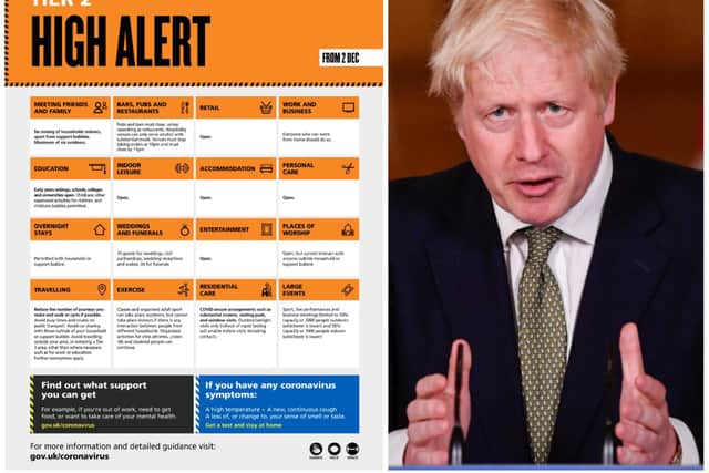 Northamptonshire will be put on 'high alert' from next week under the PM's Covid Winter Plan