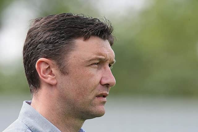 Ian Sampson is celebrating a year in charge of the Cobblers Academy