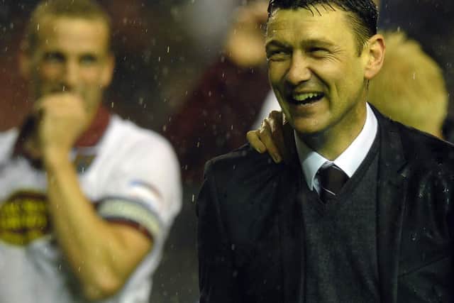 Ian Sampson was Cobblers manager for the club's League Cup win at Liverpool in 2010