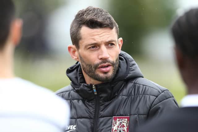 Former Cobblers skipper Marc Richards is the Under-18's assistant manager