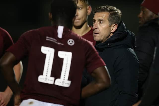 Cobblers Under-18s are managed by Jon Brady