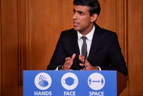 Liberal Democrats in Daventry want to the council to write to Rishi Sunak over coronavirus grant funding. Photo by Toby Melville - WPA Pool/Getty Images