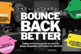 The Bounce Back Better campaign has been launched to support retail, hospitality and leisure businesses affected by the new tiered system of coronavirus restrictions