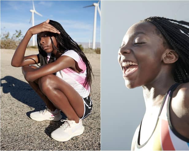 Northampton's-own Savannah Morgan is starring in an upcoming Nike campaign. Photos copyright of Nike.