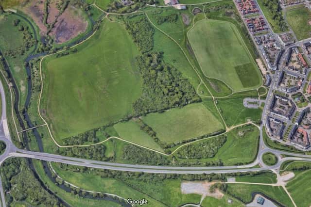 The attacker struck in Upton Country Park on Saturday afternoon