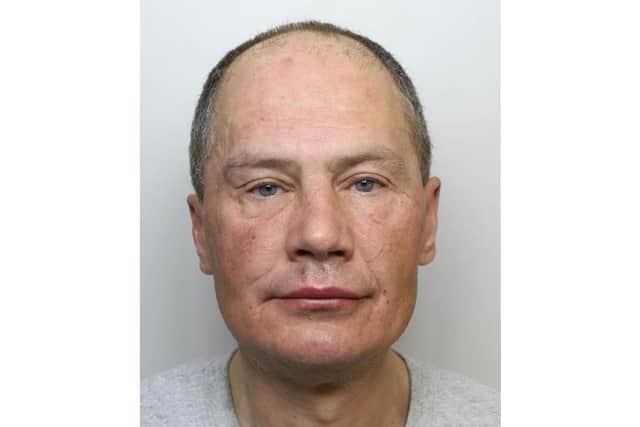 Maris Voits stabbed his victim three times in the head before robbing him in his own flat.