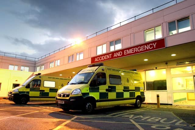 Both Northampton and Kettering General Hospitals have reportedly seen "very high demand" this weekend.