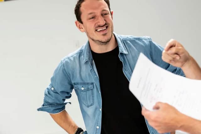 Northampton-based actor Alex Nowak