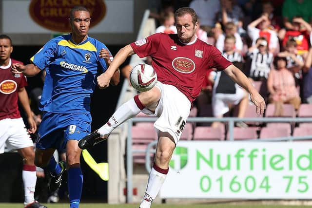 David Artell spent an injury-hit 13 months as a Cobblers player from the summer of 2012