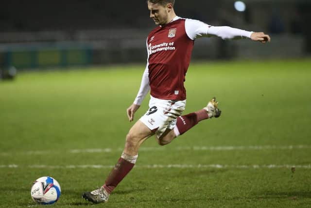 Cobblers striker Danny Rose