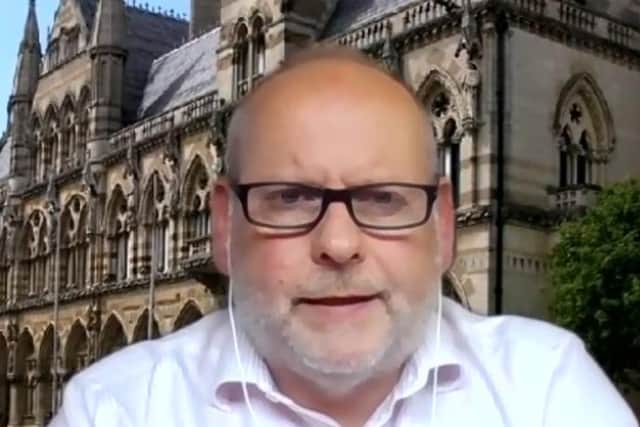 Councillor Jonathan Nunn fears Northampton will move to Tier 3.