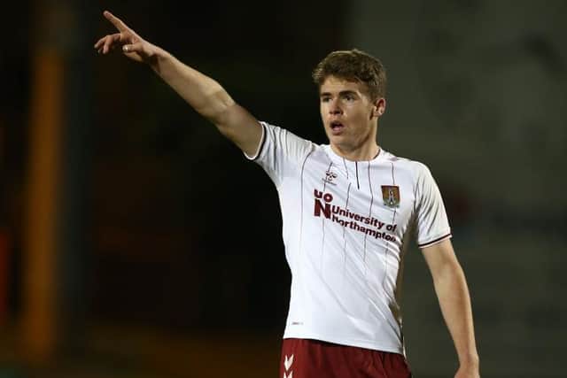 Max Dyche on his Town debut. Picture: Pete Norton