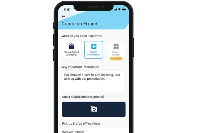 The Errands app