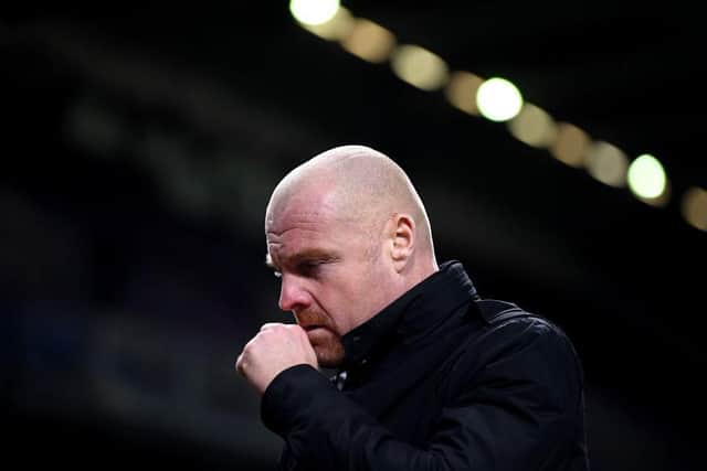 Burnley manager Sean Dyche