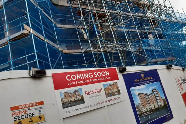 It is hoped that tenants will be able to move in by April.