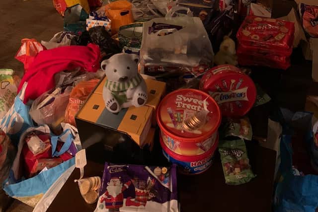 The Lamplighter pub opened all day to receive donations, which were then collected by members of the NPH team.