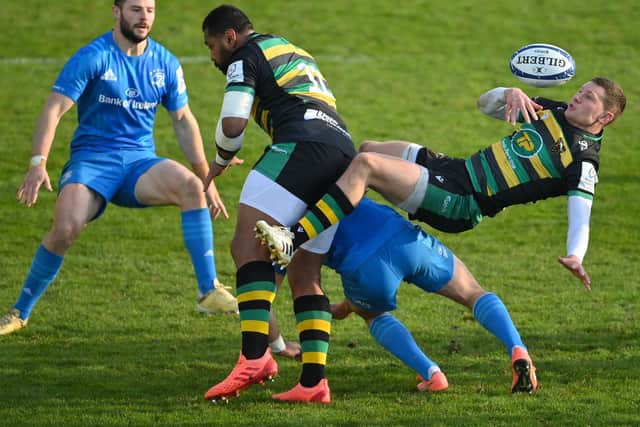 Fraser Dingwall was in the thick of the action