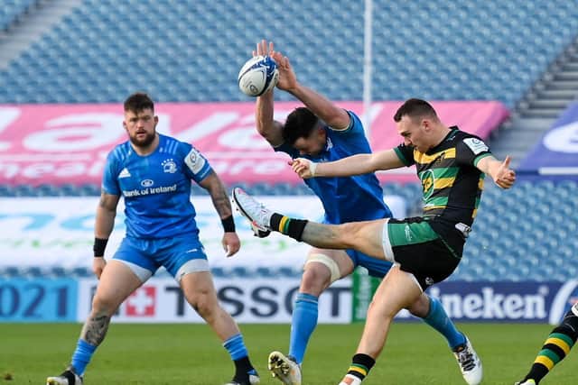 Tom James shone for Saints in Dublin
