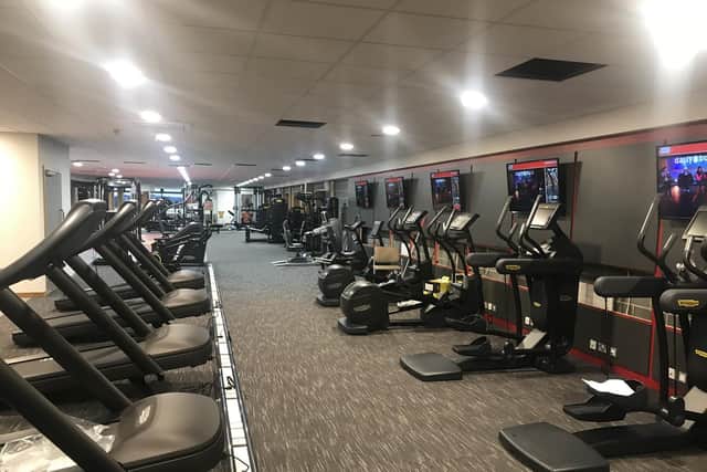 The new leisure centre includes a 60-station fitness suite