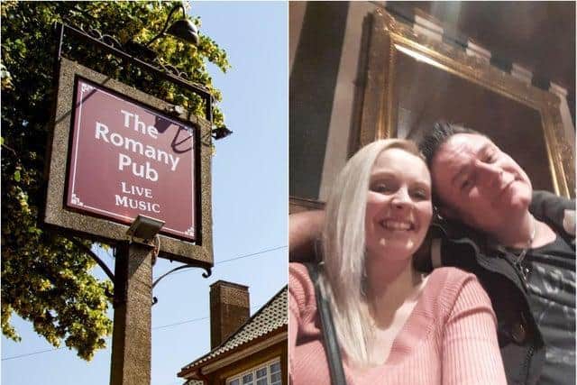 Selena and Rob were been told by the pub's operators to leave The Romany after 10 years