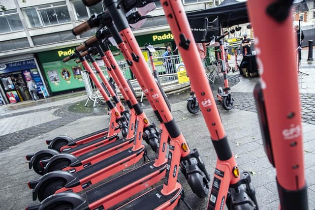 Riders of e-scooters are subject to the same motoring laws as care drivers