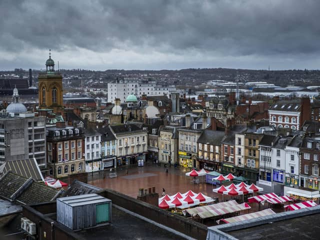 The money would be used to transform the Market Square and several other areas of Northampton town centre
