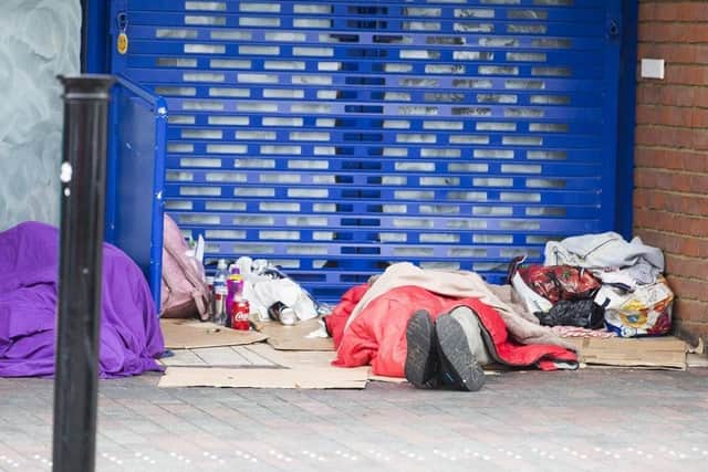 The shelter provides Northampton's rough sleepers with somewhere warm to sleep.