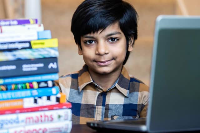 The world's youngest computer programmer is Northampton's own Kautilya Katariya, aged 7.