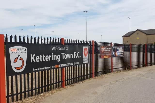 The gates of Latimer Park will be closed to supporters on Boxing Day with the news that Northamptonshire is to be moved into Tier 3. Picture by Peter Short