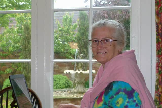 Author Sarah Veness.