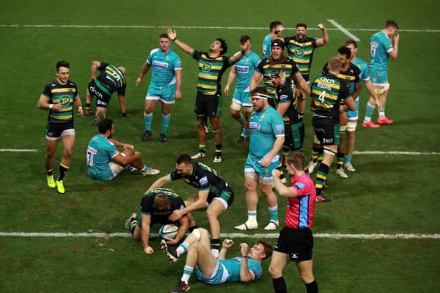 Mike Haywood rounded things off with the bonus-point score