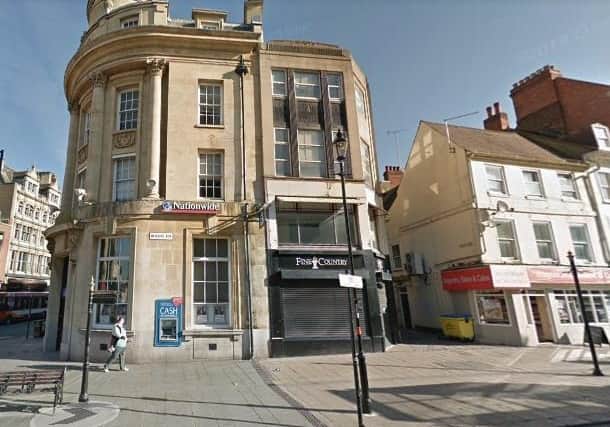 The takeaway will be next to the Nationwide building in Northampton town centre.