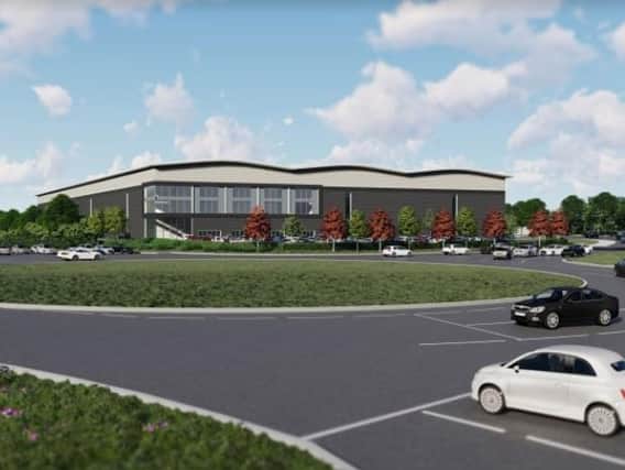 A CGI of how the new employment park would look. Picture courtesy of IM Properties