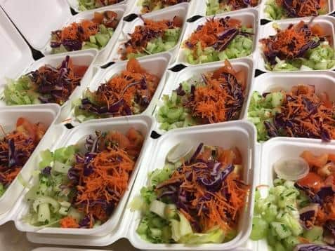 Never-ending vegan meals for Northampton Hope Centre made by Natasha