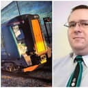 Train guard Rob Moore was awarded a British Empire Medal in the New Year honours list