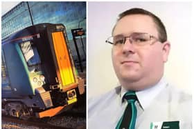 Train guard Rob Moore was awarded a British Empire Medal in the New Year honours list