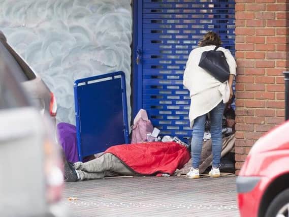 What is Northampton doing to shelter its rough sleepers during the winter lockdown?