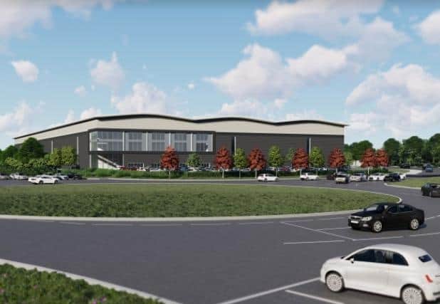 A CGI of how the new employment park would look. Picture courtesy of IM Properties