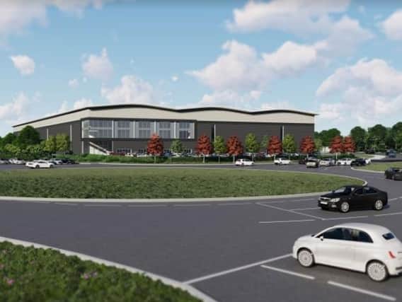A CGI of how the new employment park would look. Picture courtesy of IM Properties