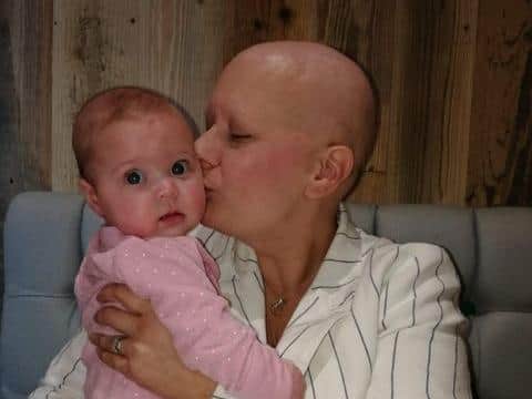 Charity founder, Sara, with daughter a charity namesake, Ailsa.