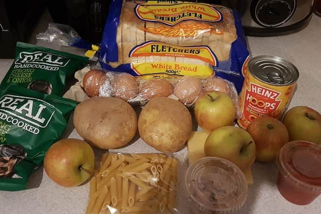 Some other parcels have been slightly more generous to families but the hampers are lacking cohesion.
