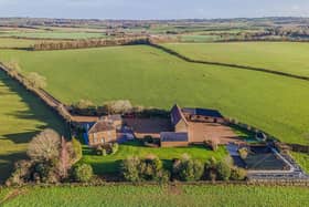 A birds eye view of the jaw-dropping £1.1 million property in Northamptonshire.